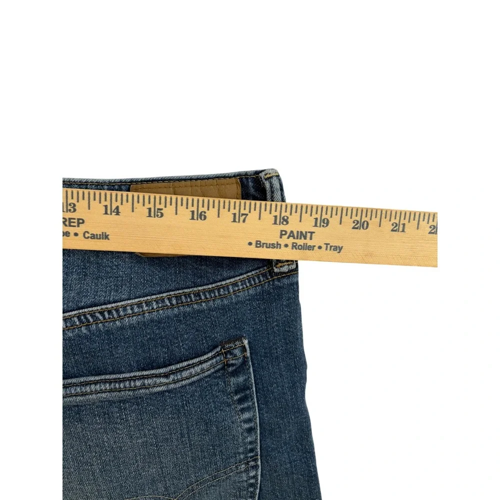 Mens American Eagle AirFlex+ Straight Leg Jeans Medium Wash Blue 36x30‎
